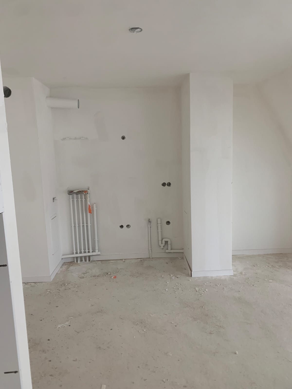 Pose de rails et plaques